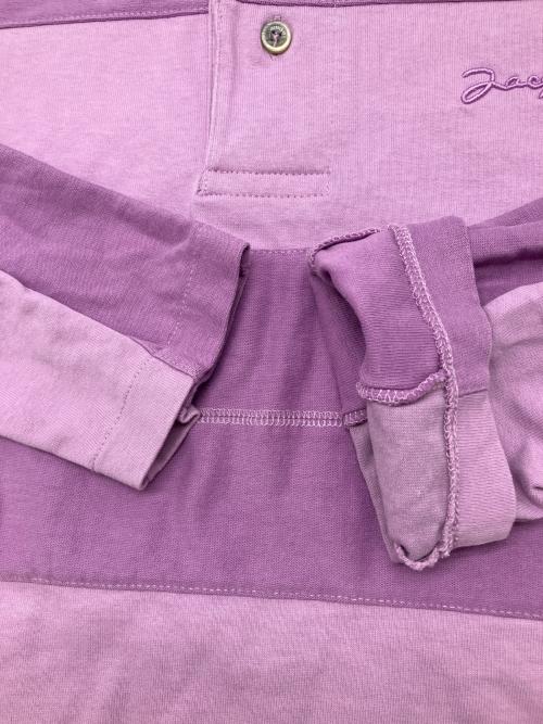 jacquemus（ジャックムス）jacquemus (ジャックムス) LE POLO RAYE パープル サイズ:Lの古着・服飾アイテム