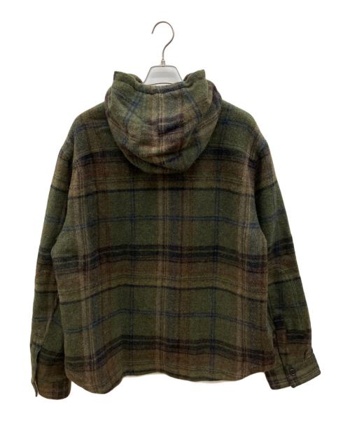 POLO RALPH LAUREN（ポロ・ラルフローレン）POLO RALPH LAUREN (ポロ・ラルフローレン) ウールフーデットジャケット オリーブ サイズ:XXLの古着・服飾アイテム