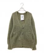 ID.Idアイディー）の古着「KID MOHAIR VARDIGAN」｜グリーン