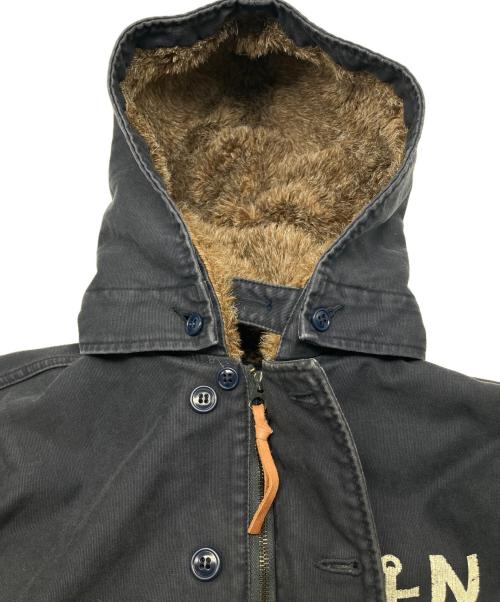 HOUSTON（ヒューストン）HOUSTON (ヒューストン) デッキジャケット　5NFX2 WAIPER別注 ネイビー サイズ:40Rの古着・服飾アイテム