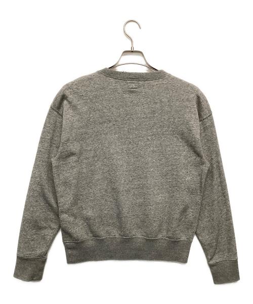 Denim & Supply Ralph Lauren（デニム＆サプライ ラルフローレン）Denim & Supply Ralph Lauren (デニム＆サプライ ラルフローレン) ダメージ加工ポロベアプリントスウェット グレー サイズ:Mの古着・服飾アイテム