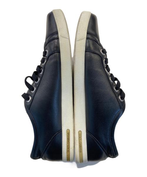 DOLCE & GABBANA（ドルチェ＆ガッバーナ）DOLCE & GABBANA (ドルチェ＆ガッバーナ) ローカットスニーカー ブラック サイズ:7の古着・服飾アイテム