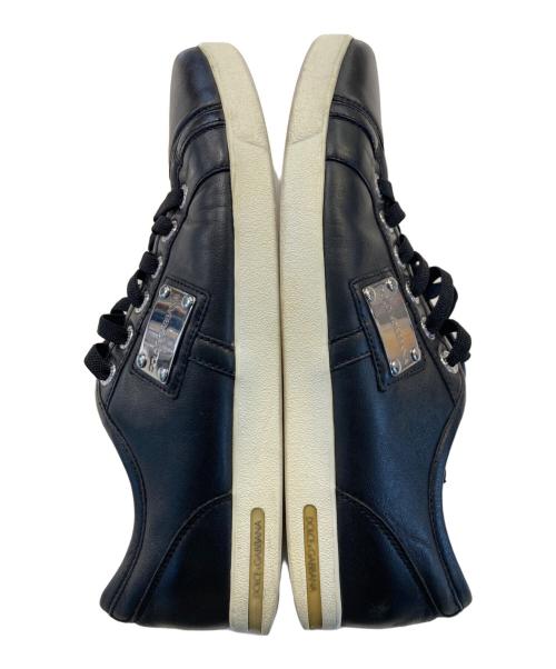 DOLCE & GABBANA（ドルチェ＆ガッバーナ）DOLCE & GABBANA (ドルチェ＆ガッバーナ) ローカットスニーカー ブラック サイズ:7の古着・服飾アイテム