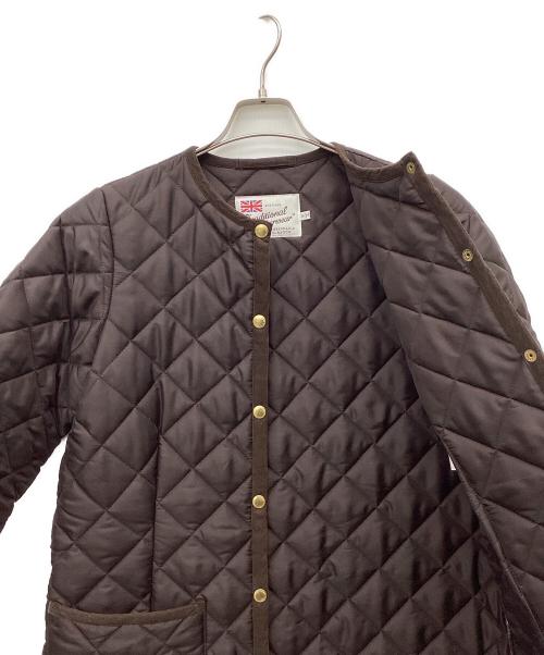 Traditional Weatherwear（トラディショナルウェザーウェア）Traditional Weatherwear (トラディショナルウェザーウェア) キルティングコート ブラウン サイズ:34の古着・服飾アイテム