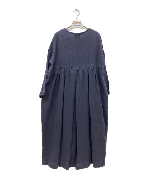 D-due（ディ・ドゥエ）D-due (ディ・ドゥエ) ワンピース ネイビー サイズ:FREEの古着・服飾アイテム