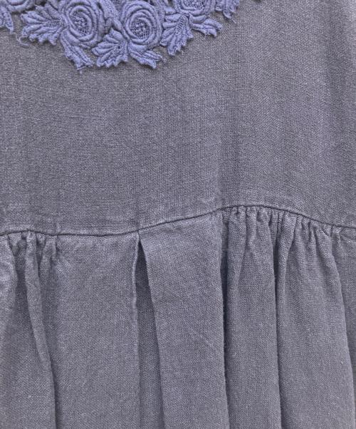 D-due（ディ・ドゥエ）D-due (ディ・ドゥエ) ワンピース ネイビー サイズ:FREEの古着・服飾アイテム