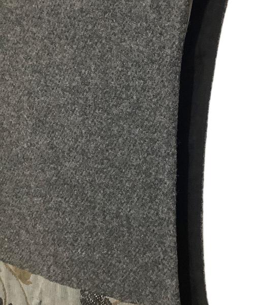 GASA*（ガサ）GASA* (ガサ) 森との対話 ロングジレ チャコールグレー サイズ:FREEの古着・服飾アイテム