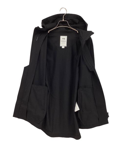 Y-3（ワイスリー）Y-3 (ワイスリー) CLASSIC REFINED WOOL HOODED ブラック サイズ:XSの古着・服飾アイテム
