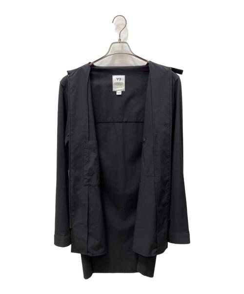 Y-3（ワイスリー）Y-3 (ワイスリー) CLASSIC LIGHT RIPSTOP OVERSHIRT ブラック サイズ:XSの古着・服飾アイテム