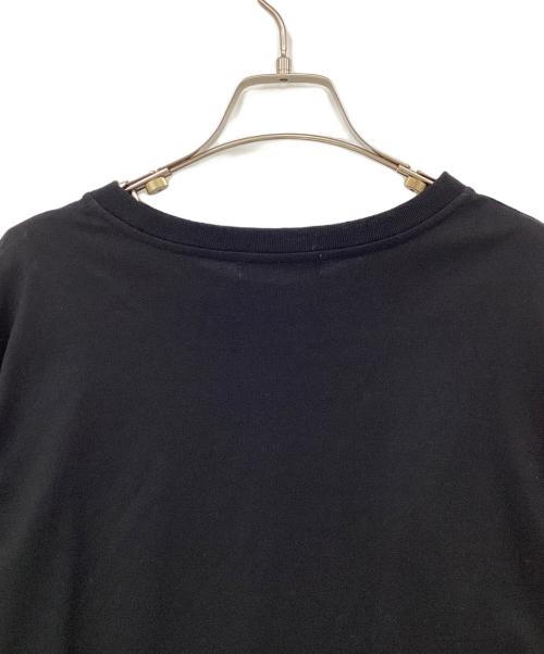 ZUCCA（ズッカ）ZUCCA (ズッカ) オンブレーチェックドッキング ロングワンピース ブラック サイズ:Mの古着・服飾アイテム