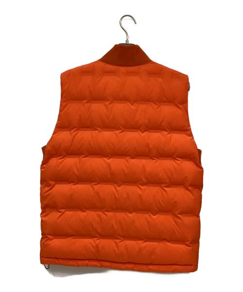 LACOSTE（ラコステ）LACOSTE (ラコステ) CLOMAX中綿ベスト オレンジ サイズ:US　Lの古着・服飾アイテム
