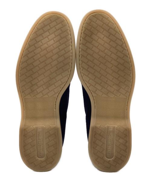 AMEDEO TESTONI（アメデオテストーニ）AMEDEO TESTONI (アメデオテストーニ) スウェードシューズ ネイビー サイズ:7.5の古着・服飾アイテム