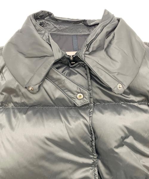 MONCLER（モンクレール）MONCLER (モンクレール) ファー付ダウンコート ブラック サイズ:2の古着・服飾アイテム