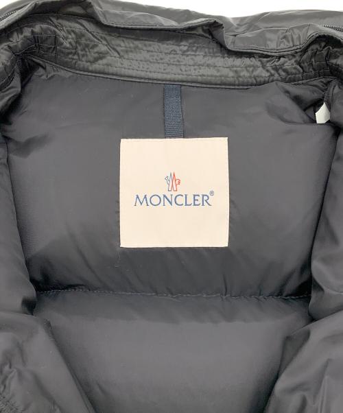 MONCLER（モンクレール）MONCLER (モンクレール) ファー付ダウンコート ブラック サイズ:2の古着・服飾アイテム