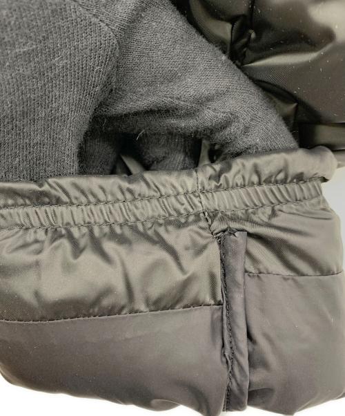 MONCLER（モンクレール）MONCLER (モンクレール) ファー付ダウンコート ブラック サイズ:2の古着・服飾アイテム