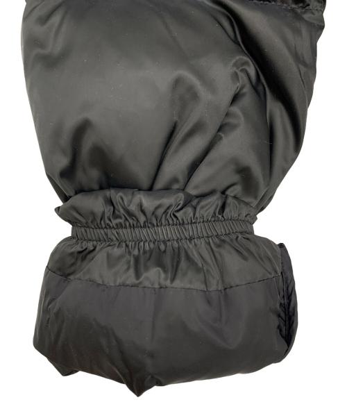 MONCLER（モンクレール）MONCLER (モンクレール) ファー付ダウンコート ブラック サイズ:2の古着・服飾アイテム