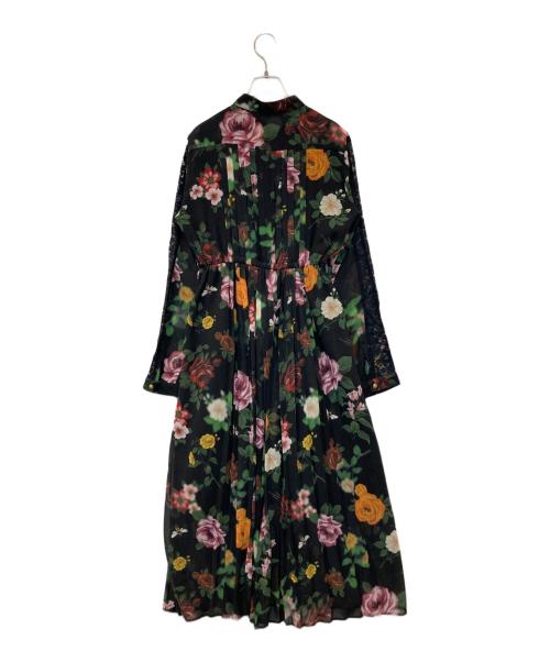 Ameri（アメリ）Ameri (アメリ) COCO FLOWER DRESS（ココフラワードレス）0181540302 ブラック サイズ:Freeの古着・服飾アイテム