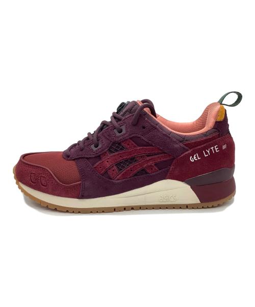 asics（アシックス）asics (アシックス) GEL-LYTE III OG ボルドー サイズ:24の古着・服飾アイテム