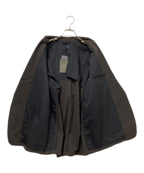 SLICK（スリック）SLICK (スリック) ツイードサージオーバーサイズテーラードジャケット ブラウン サイズ:1の古着・服飾アイテム