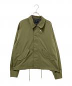 SLICKスリック）の古着「タスランツイルユーティリティーショートブルゾン」｜カーキ