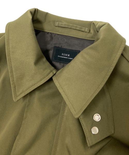 SLICK（スリック）SLICK (スリック) タスランツイルユーティリティーショートブルゾン カーキ サイズ:1の古着・服飾アイテム