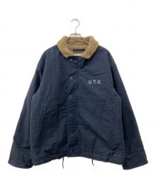 waiper（ワイパー）の古着「N-1デッキジャケット」｜ネイビー
