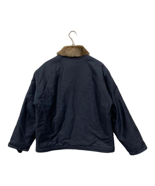 HOUSTON（ヒューストン）HOUSTON (ヒューストン) N-1デッキジャケット ネイビー サイズ:44の古着・服飾アイテム