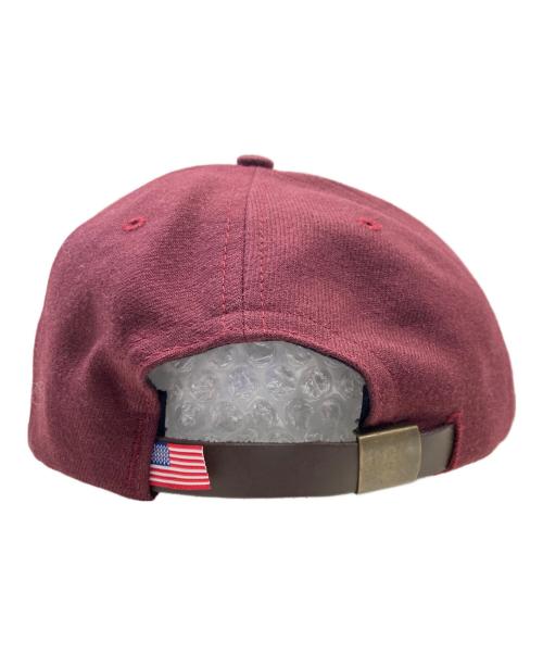 COOPERSTOWN BALL CAP（クーパーズタウンボールキャップ）COOPERSTOWN BALL CAP (クーパーズタウンボールキャップ) ウールキャップ ボルドーの古着・服飾アイテム