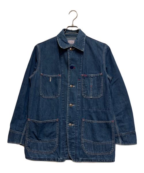 BLUE BLUE（ブルーブルー）BLUE BLUE (ブルーブルー) カバーオール インディゴの古着・服飾アイテム