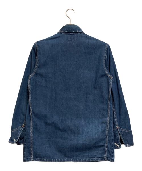 BLUE BLUE（ブルーブルー）BLUE BLUE (ブルーブルー) カバーオール インディゴの古着・服飾アイテム