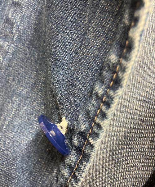 BLUE BLUE（ブルーブルー）BLUE BLUE (ブルーブルー) カバーオール インディゴの古着・服飾アイテム