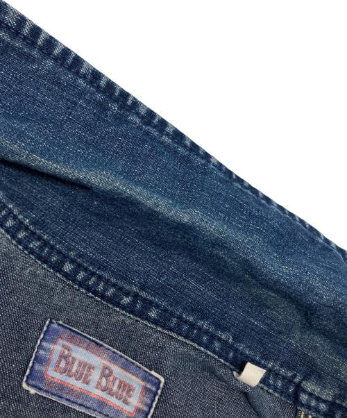 BLUE BLUE（ブルーブルー）BLUE BLUE (ブルーブルー) カバーオール インディゴの古着・服飾アイテム