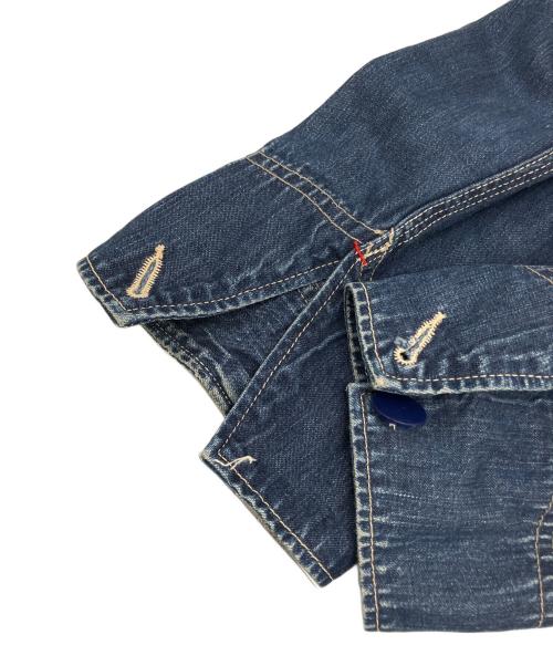 BLUE BLUE（ブルーブルー）BLUE BLUE (ブルーブルー) カバーオール インディゴの古着・服飾アイテム