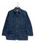 BLUE BLUE（ブルーブルー）の古着「カバーオール」｜インディゴ