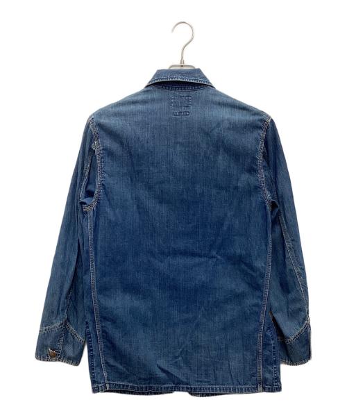 BLUE BLUE（ブルーブルー）BLUE BLUE (ブルーブルー) カバーオール インディゴ サイズ:SIZE Sの古着・服飾アイテム