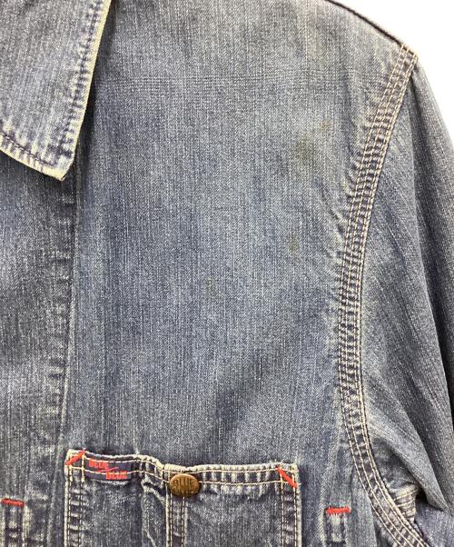 BLUE BLUE（ブルーブルー）BLUE BLUE (ブルーブルー) カバーオール インディゴ サイズ:SIZE Sの古着・服飾アイテム