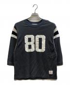 L'appartement×Americanaアパルトモン×アメリカーナ）の古着「80 PRINT FOOTBALL T SHIRT」｜グレー