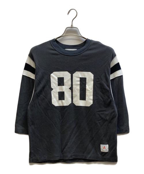 L'appartement（アパルトモン）L'Appartement (アパルトモン) Americana (アメリカーナ) 80 PRINT FOOTBALL T SHIRT グレー サイズ:Freeの古着・服飾アイテム