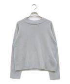 MARGARET HOWELLマーガレットハウエル）の古着「ウールカシミヤニット」｜ブルー