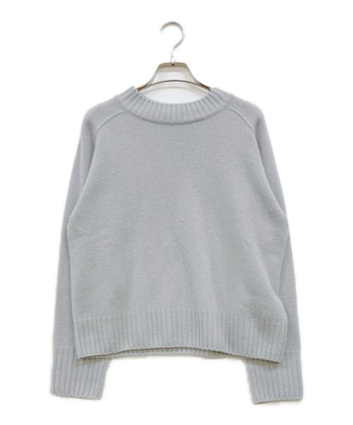 MARGARET HOWELL（マーガレットハウエル）MARGARET HOWELL (マーガレットハウエル) ウールカシミヤニット ブルー サイズ:2の古着・服飾アイテム