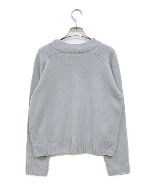 MARGARET HOWELL（マーガレットハウエル）MARGARET HOWELL (マーガレットハウエル) ウールカシミヤニット ブルー サイズ:2の古着・服飾アイテム
