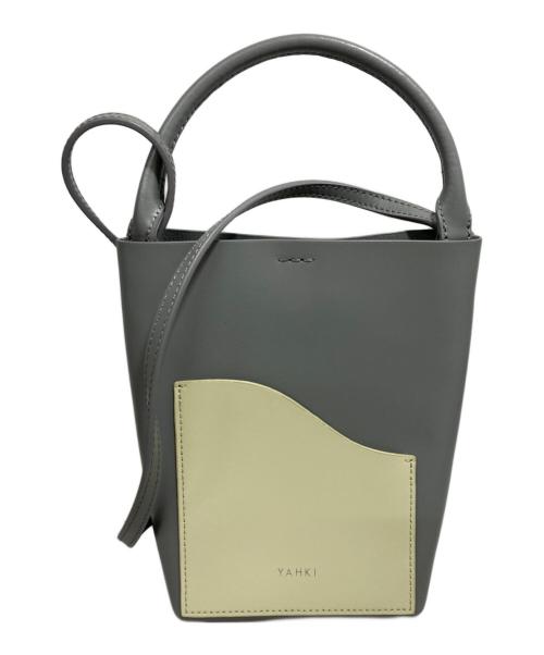 YAHKI（ヤーキ）YAHKI (ヤーキ) kotohayokozawa (コトハヨコザワ) クロスボディバッグ グレーの古着・服飾アイテム