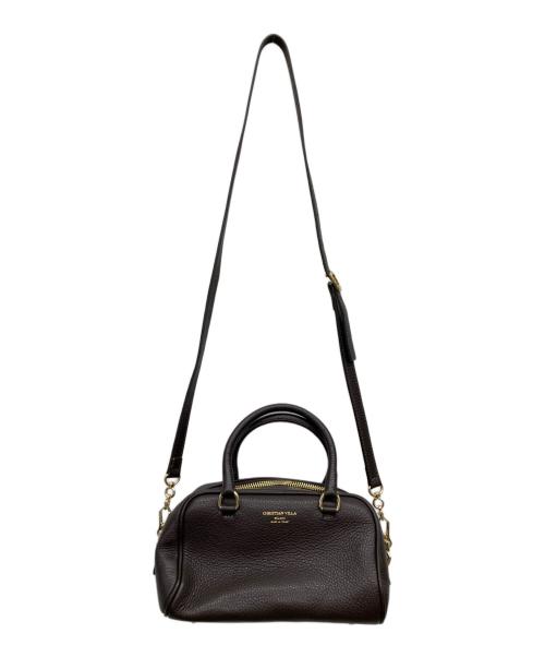 CHRISTIAN VILLA（クリスチャンヴィラ）CHRISTIAN VILLA (クリスチャンヴィラ) Clarissa Bag ブラウン サイズ:記載なしの古着・服飾アイテム