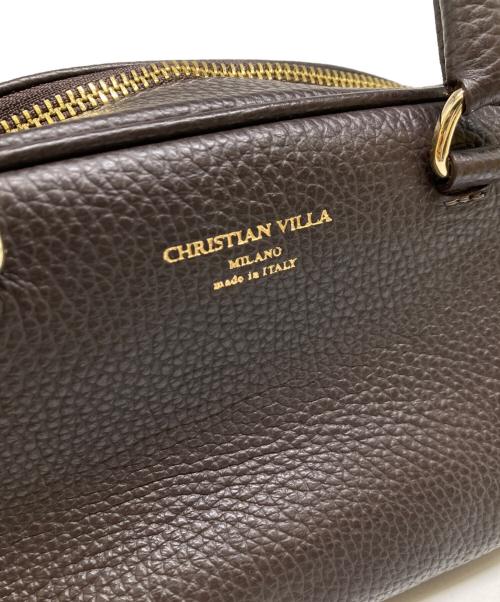 CHRISTIAN VILLA（クリスチャンヴィラ）CHRISTIAN VILLA (クリスチャンヴィラ) Clarissa Bag ブラウン サイズ:記載なしの古着・服飾アイテム