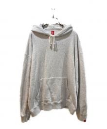 LOOPWHEELER×BEAMS（ループウィラー×ビームス）の古着「プルオーバーパーカー」｜グレー