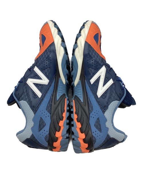 NEW BALANCE（ニューバランス）NEW BALANCE (ニューバランス) the apartment (ジ アパートメント) ローカットスニーカー ブルー サイズ:28の古着・服飾アイテム