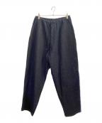 COMOLIコモリ）の古着「ネイビーデニム テーパードパンツ」｜インディゴ