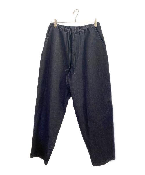 COMOLI（コモリ）COMOLI (コモリ) ネイビーデニム テーパードパンツ インディゴ サイズ:3の古着・服飾アイテム