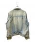 A.PRESSE (アプレッセ) 1st Type Denim Jacket - BLEACH/ダメージ加工デニムジャケット ブルー サイズ:48：65000円