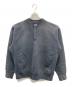 A.PRESSE（アプレッセ）の古着「Vintage Half Zip Rib Collar Sweatshirt」｜ブラック